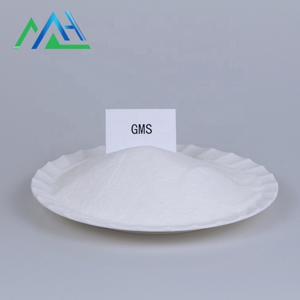 Non-ionic Emulsifier food grade White Powder GMS glycerol monostearate